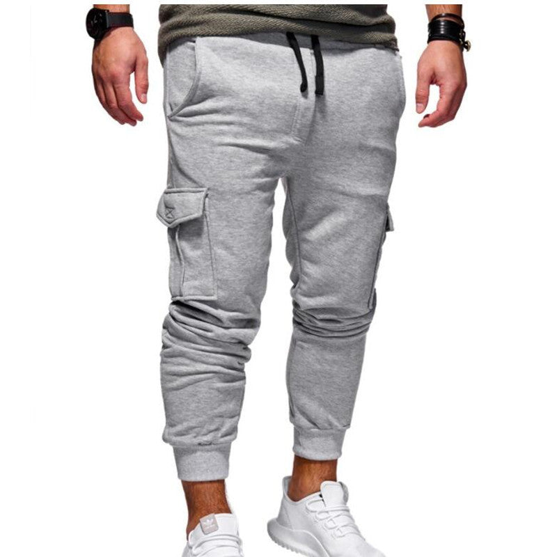 Driftwear Men’s Sport Jogger Pants – Stretch Lycra Sweatpants for Gym & Casual Wear