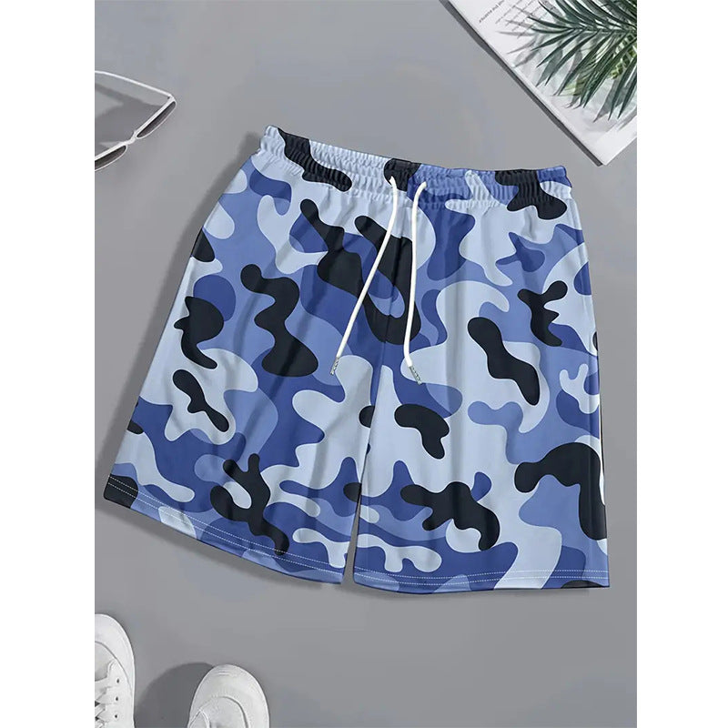 Fashion Cool Streetwear Men's Beach Shorts