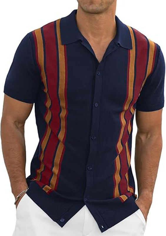Summer New High-grade Short-sleeved Shirt For Men