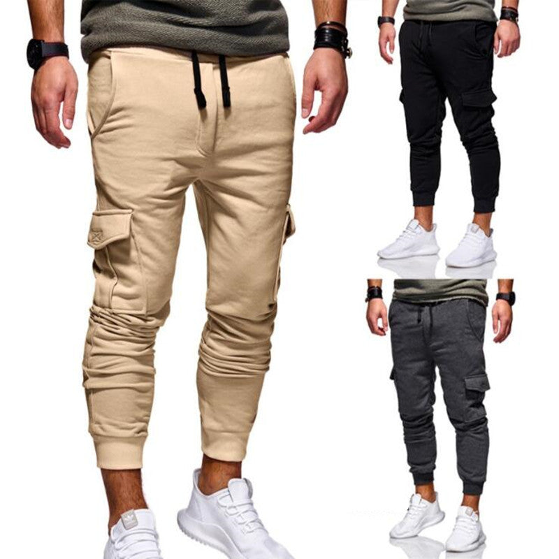 Driftwear Men’s Sport Jogger Pants – Stretch Lycra Sweatpants for Gym & Casual Wear